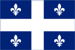 Quebec Provincial Flag